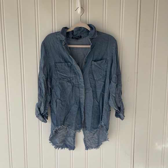 Blue Button Down - Picture 1 of 5